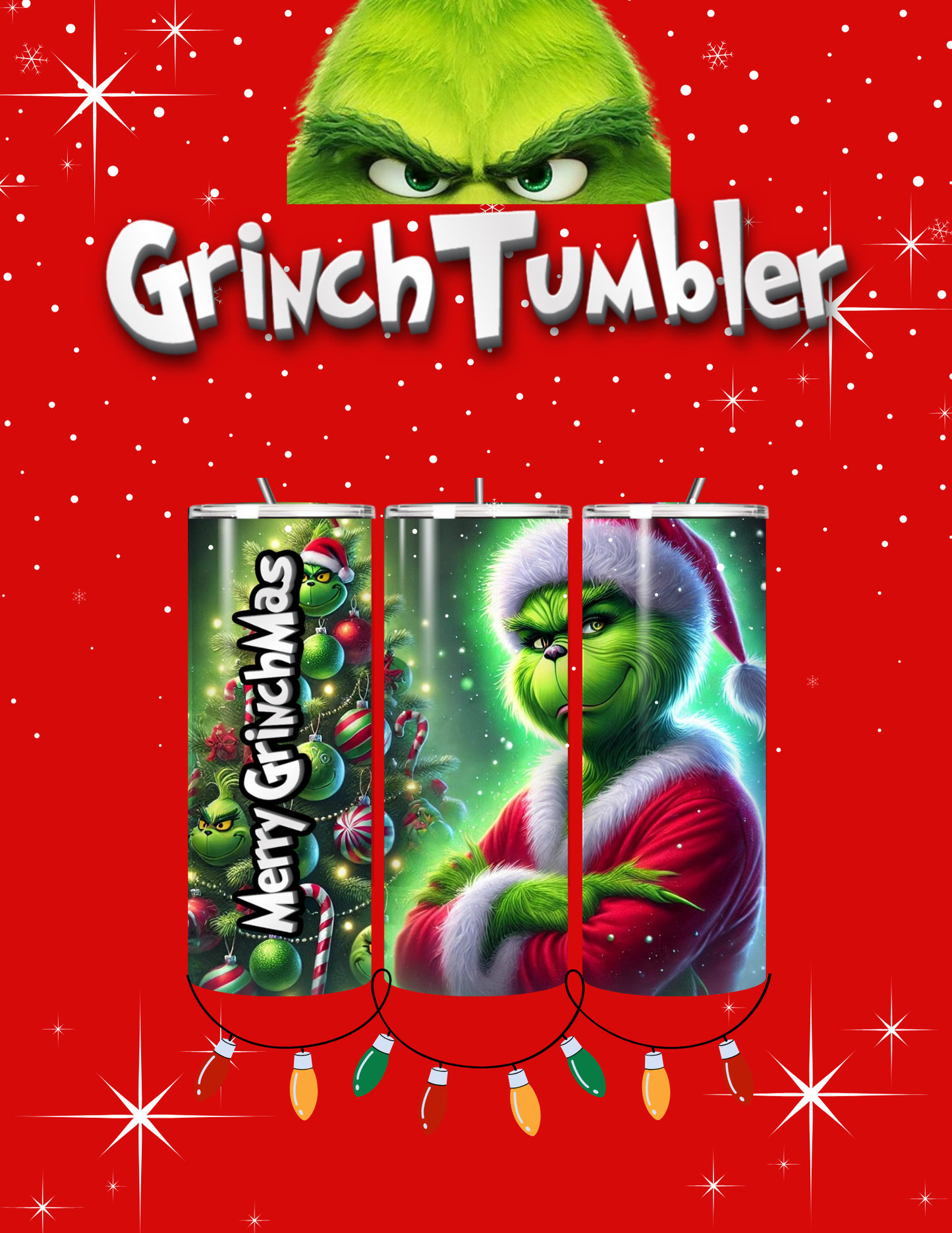 GRINCH 06T 20 OZ TUMBLER