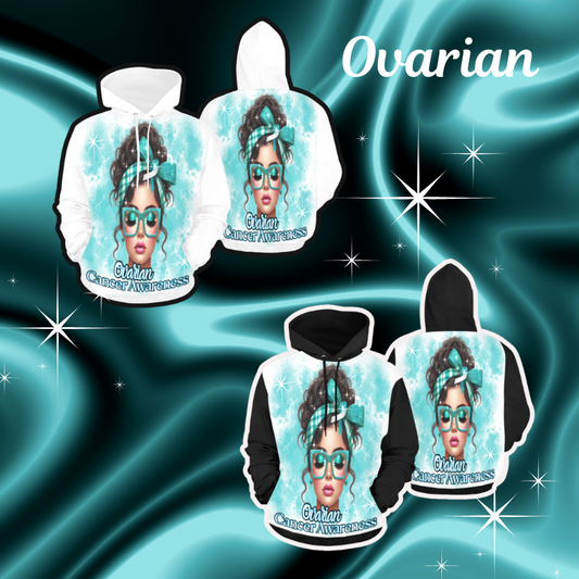 OVARIAN CANCER AWARENESS HOODIE