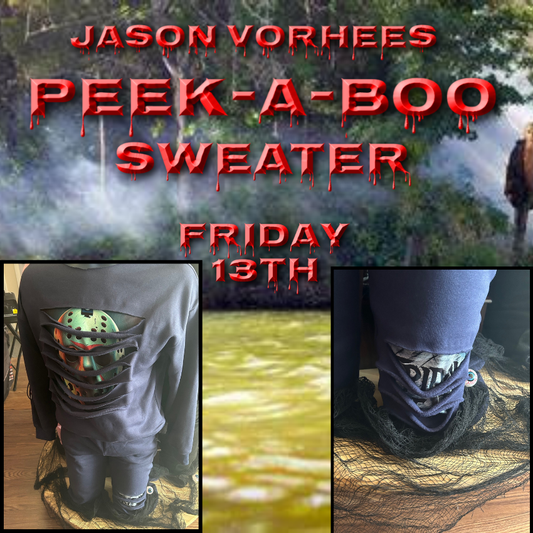 JASON VORHEES PEEK-A-BOO SWEAT SHIRT